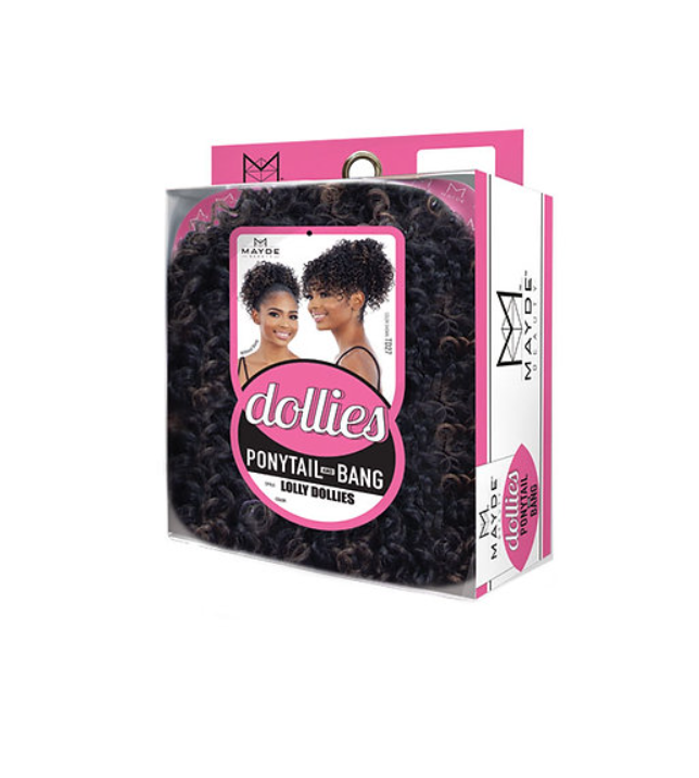 Mayde Beauty Ponytail and Bang - Lolly Dollies