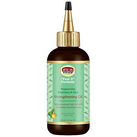 African Pride Feel It Formula, Strengthening Oil with Peppermint, Rosemary, and Sage
