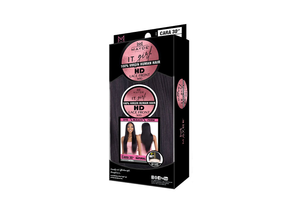 Mayde Beauty It Girl Virgin Human Hair HD Lace Front Wig Cara 30"