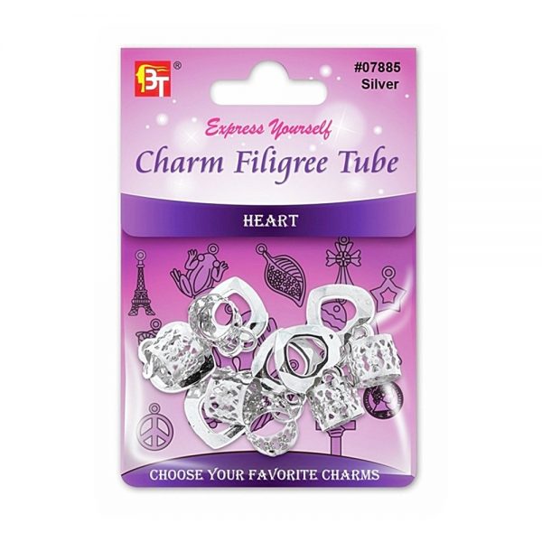 Braid Jewelry Charms - Heart
