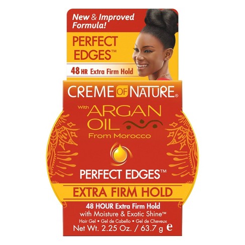 CREME OF NATURE ARGAN OIL PERFECT EDGES EXTRA HOLD