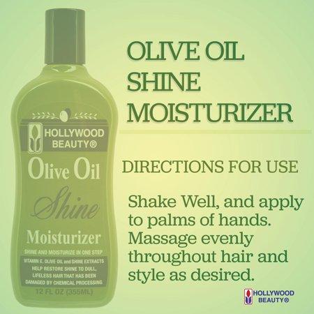 Hollywood Beauty Olive Oil Moist & Shine Moisturizing Hair Lotion