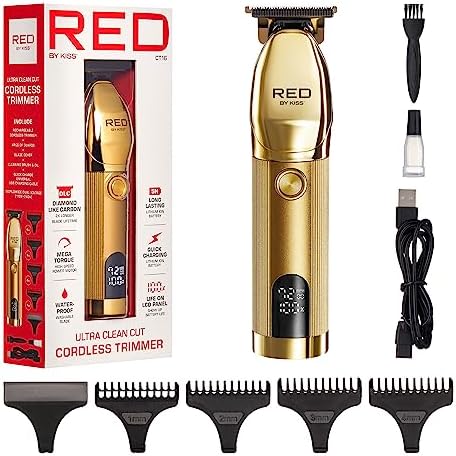 Red by Kiss Ultra Clean Cut Cordless Trimmer