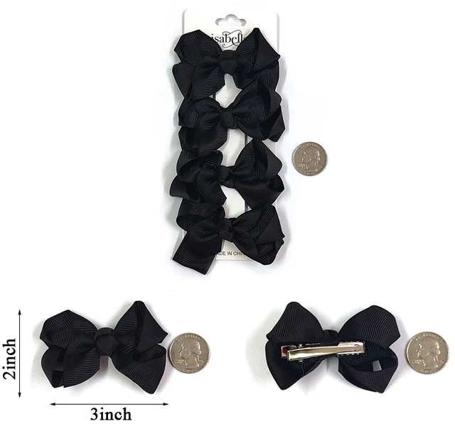 Mini Hair Bows 4pcs.