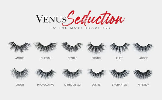 Venus Seduction 25mm Real Mink 3D Lashes