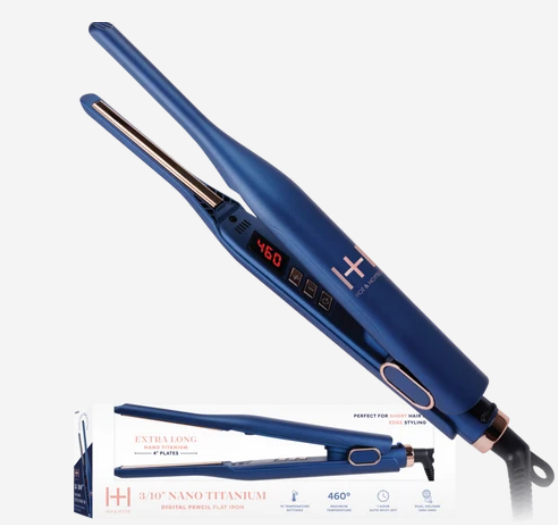 Hot and Hotter 3/10 Nano Titanium Digital Pencil Flat Iron