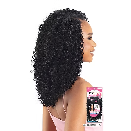 L'Sol Water Wave Clip Ins