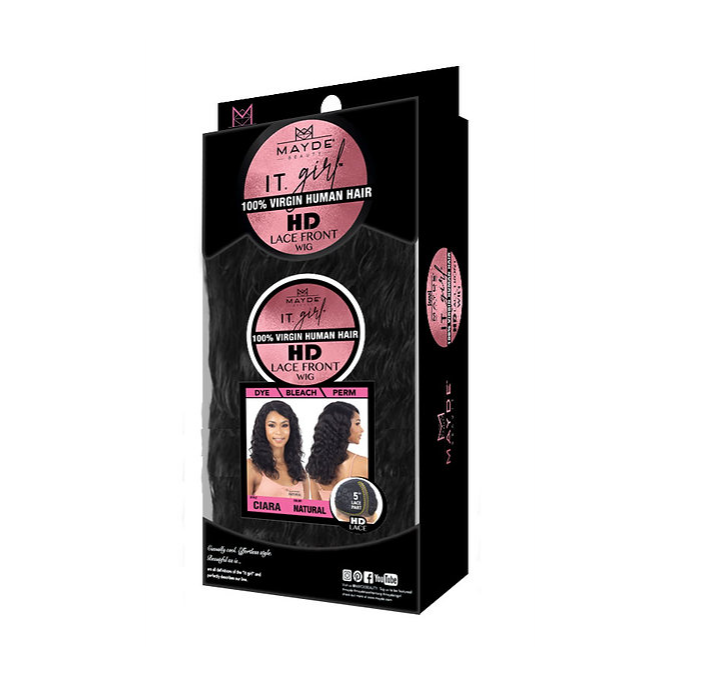 Mayde Beauty It Girl Virgin Human Hair HD Lace Front Wig Ciara