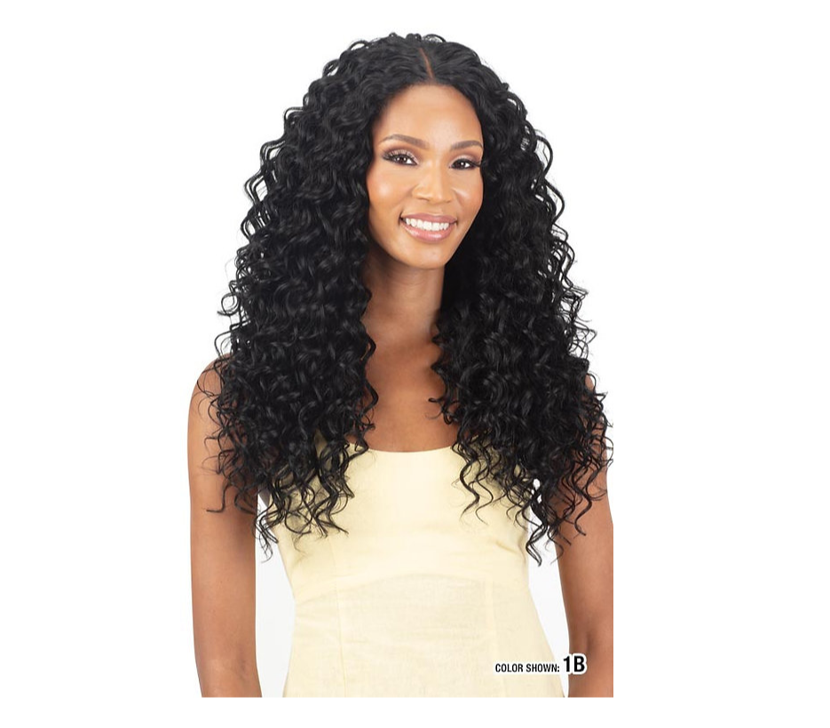 Mayde Wet and Curly 4pcs - 18,20,22" with HD Closure