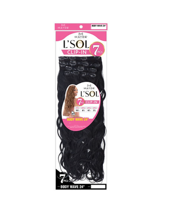L'Sol Body Wave Clip Ins
