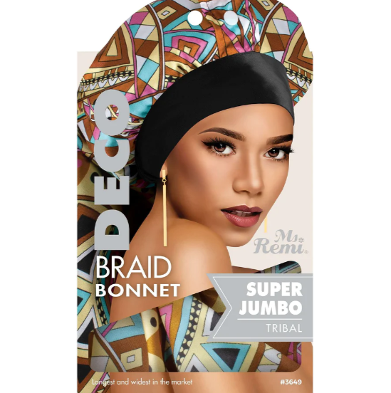 Ms. Remi Deco Braid Bonnet Super Jumbo