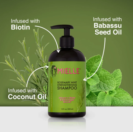 Mielle Rosemary Mint Strengthening Shampoo