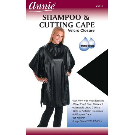 Annie Shampoo and Cutting Cape