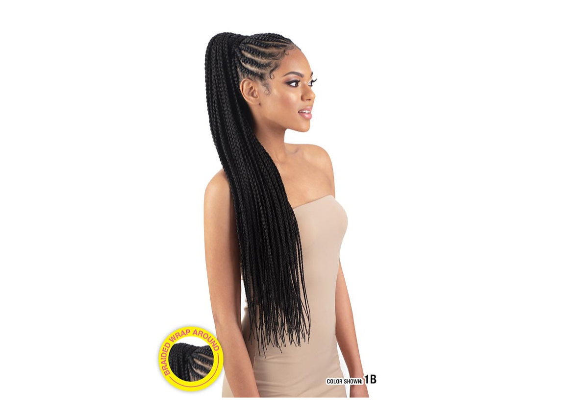 Mayde Beauty Braided Pony Pro 30"