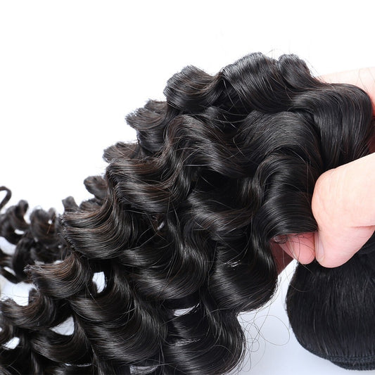 Lux Bundles 12A Deep Wave Virgin Remy Hair