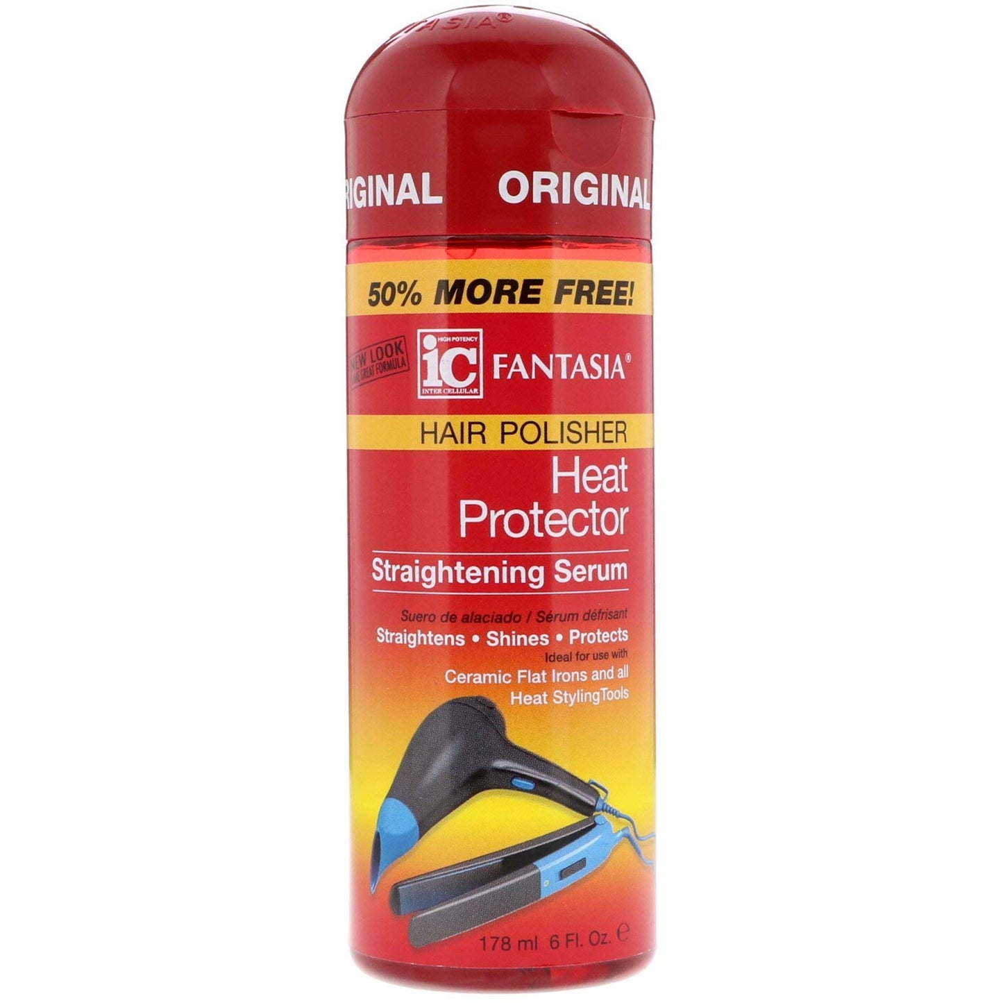 IC HAIR POLISHER HEAT PROTECTOR SERUM 2 oz.