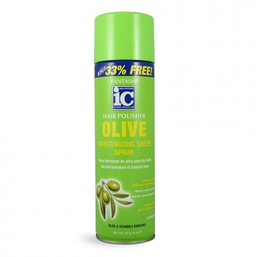 IC HAIR POLISHER OLIVE SHEEN SPRAY