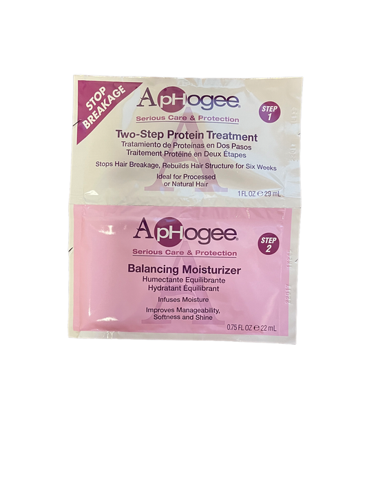 Aphogee Two-Step Protein Treatment and Balanced Moisturizer