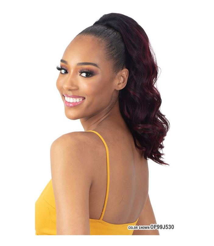 Mayde Beauty Candy Drawstring Ponytail - Skittles 14"