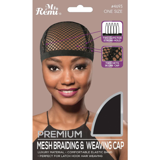 Ms Remi Mesh Braiding and Weaving Cap