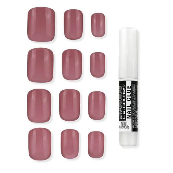 L.A. Colors Gel Nails Short Nail Tips Kit
