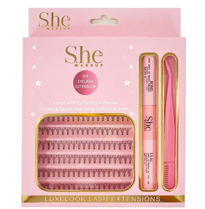 She Makeup Lux Lash Extension Kit