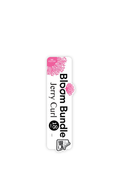 Mayde Bloom Bundle Jerry Curl 18"
