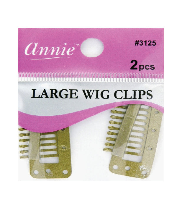 Annie Wig Clips Blonde - Large