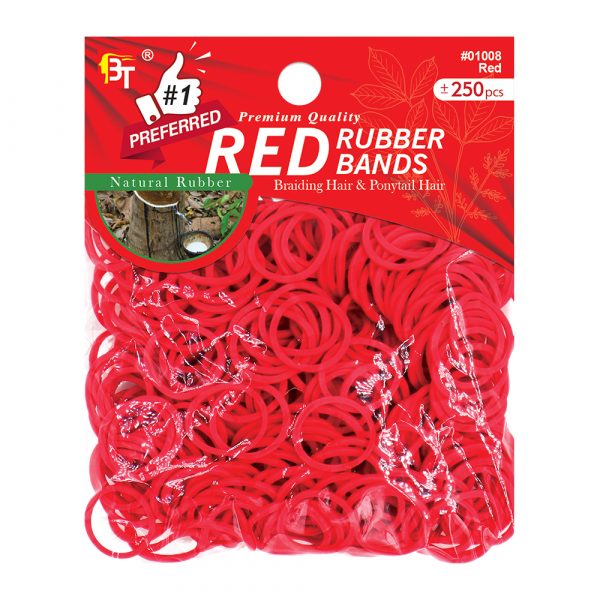 Premium Quality Rubber bands 250 pcs - Various Colors