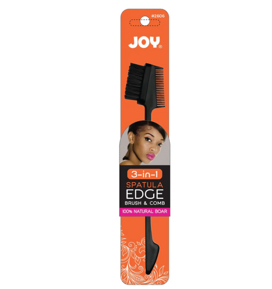 Joy 3 in 1 Spatula Edge Brush and Comb