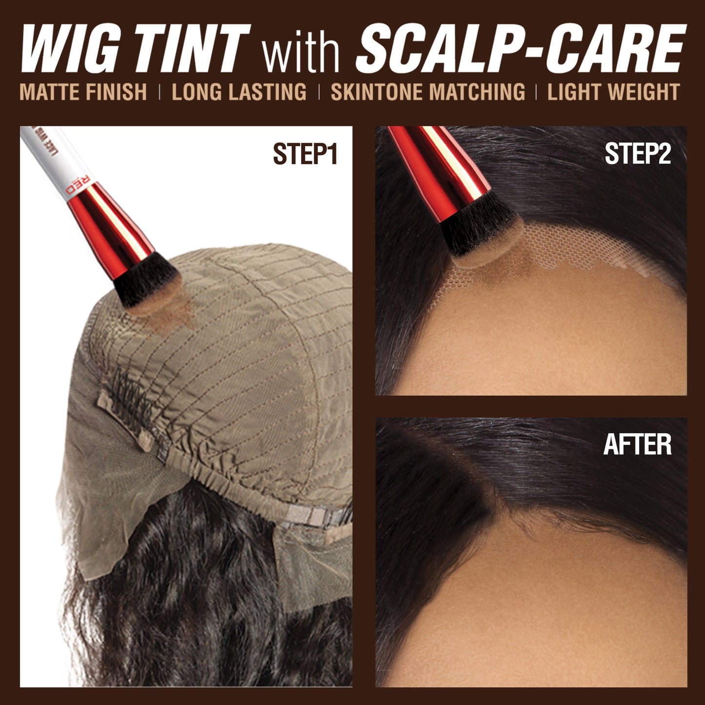 Red by Kiss Lace Wig Brush