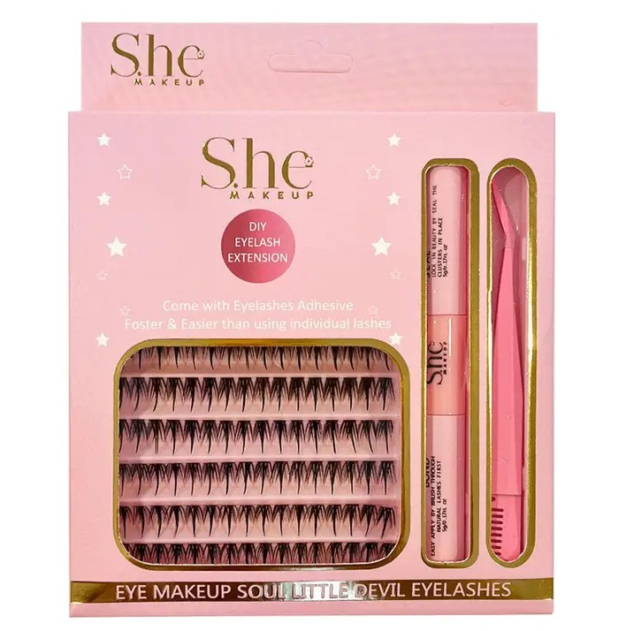 She Makeup Lux Lash Extension Kit