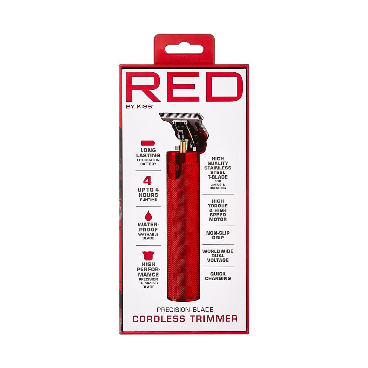 Red By Kiss Precision Blade Cordless Trimmer