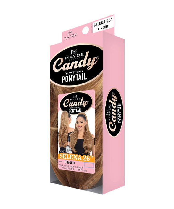 Mayde Beauty Candy Drawstring Ponytail - Selena 26"
