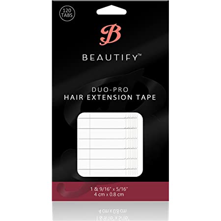 Beautify Duo Pro Hair Extension Tape Double Sided 120 pcs