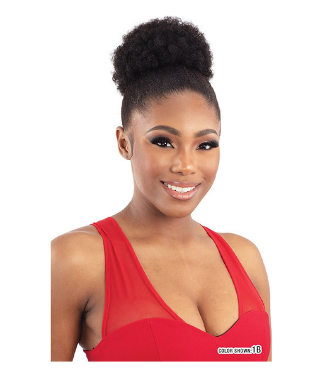 Mayde Candy Drawstring Ponytail - Medium Kinky Fro