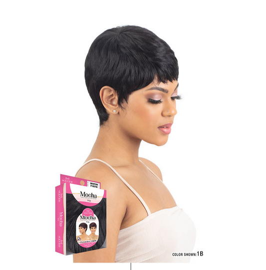 Mayde Beauty Mocha Human Hair Blend Wig - Devotion