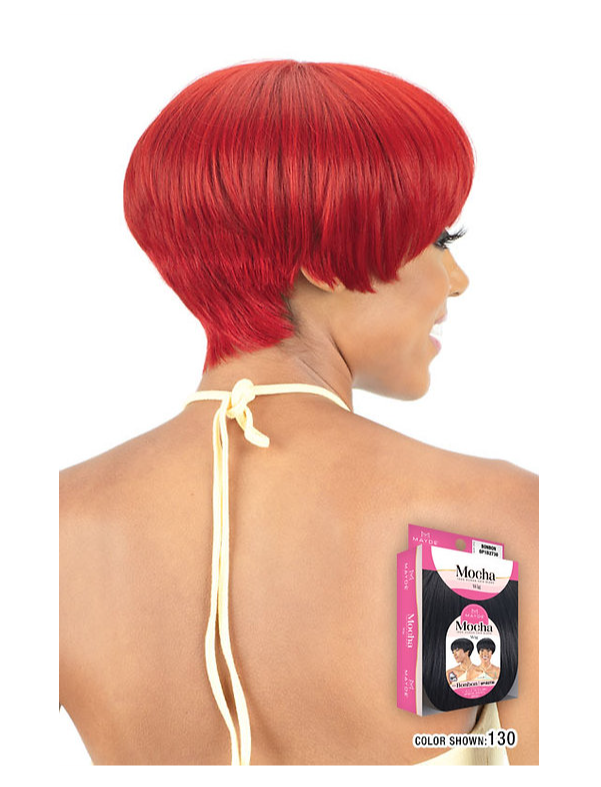 Mayde Beauty Mocha 100% Human Hair Blend Wig Bonbon