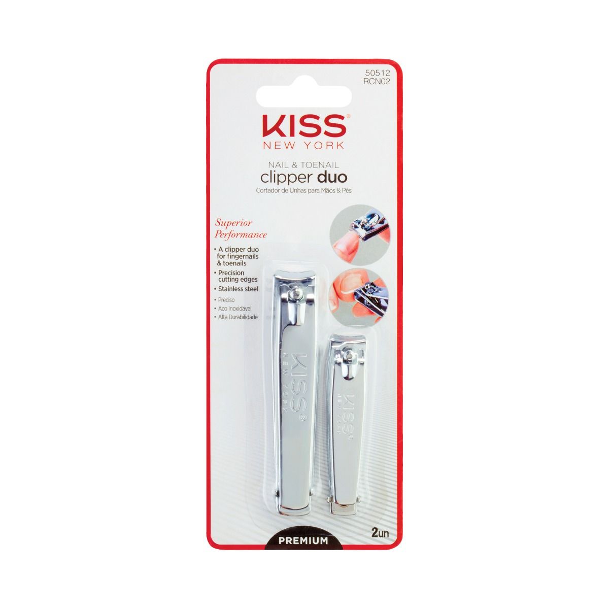 Kiss Clipper Duo for Nail and Toenail