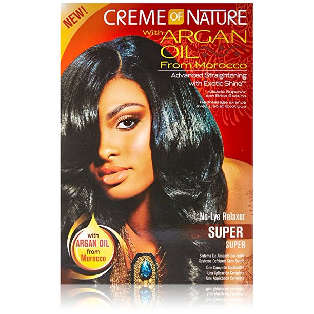 Creme of Nature Argan Oil No Lye Relaxer - Super