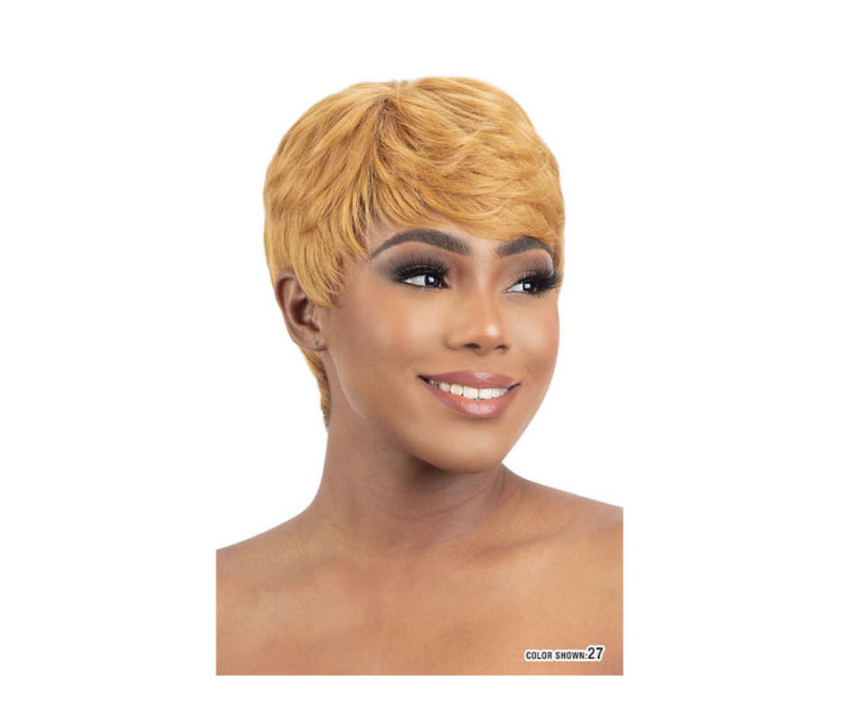 Mayde Beauty Mocha Human Hair Blend Wig - Java