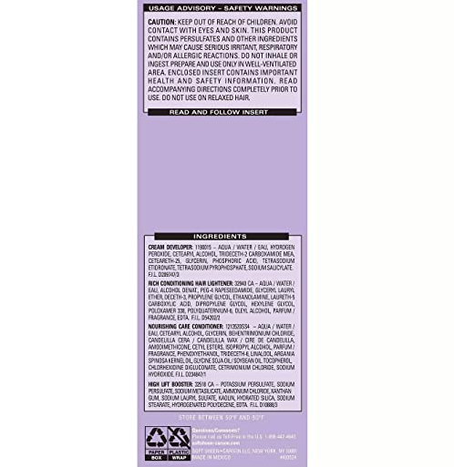 Dark and Lovely Hair Color Kit