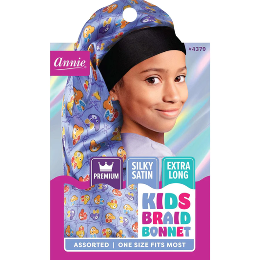 Annie Kids Silky Braid Bonnet - Assorted