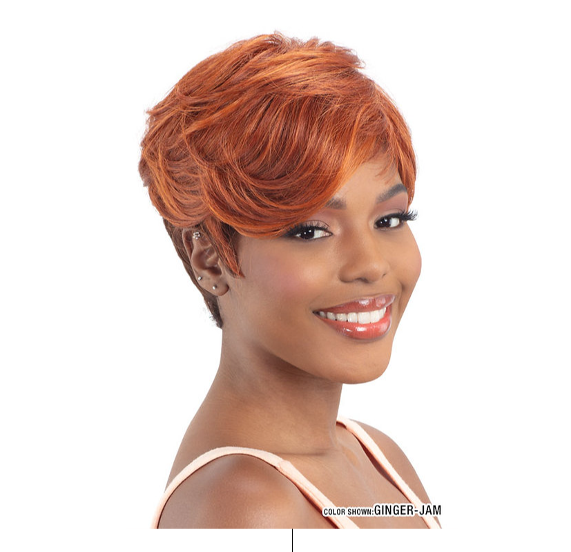 Mayde Beauty Mocha Human Hair Blend Wig - Marble