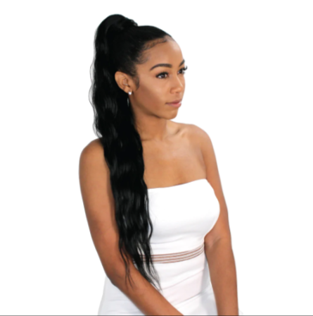 Platino Ponytail Weave Malaysian Wave 24"