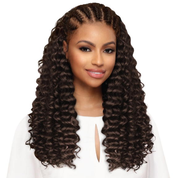 The Scarlet Human Hair Blended Bulk 18" - French Deep Wave