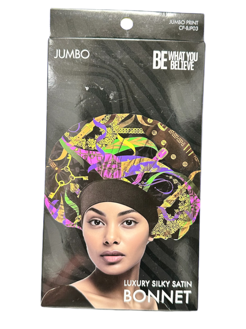 Be What You Believe Luxury Silky Satin Bonnet