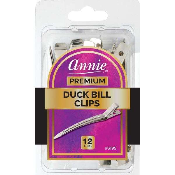 ANNIE PREMIUM DUCK BILL CLIPS 12PCS
