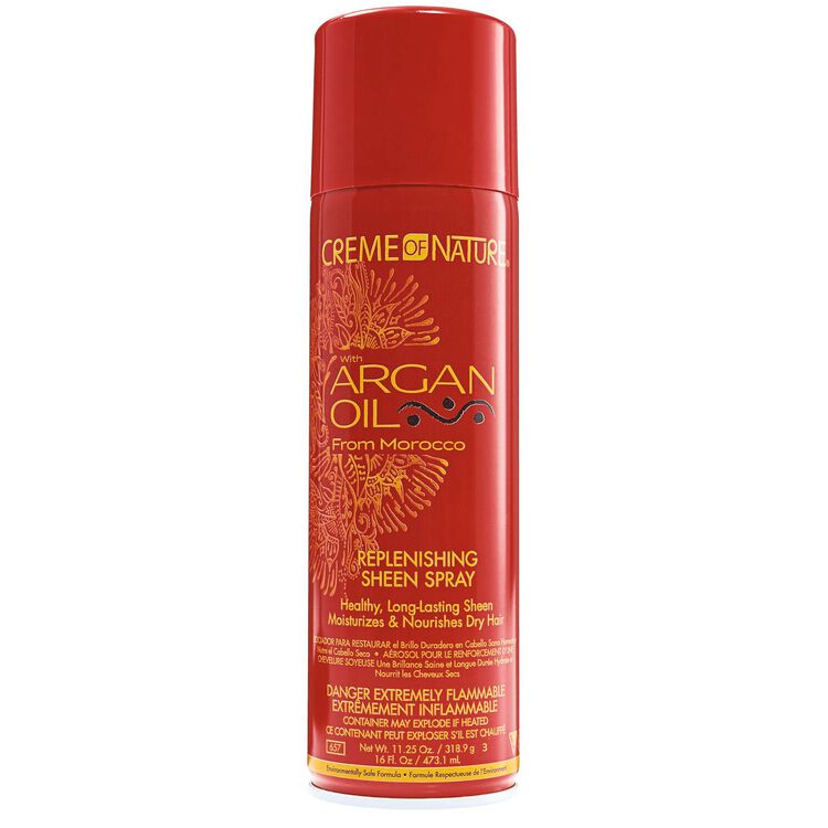 CREME OF NATURE ARGAN OIL REPLENISHING SHEEN SPRAY