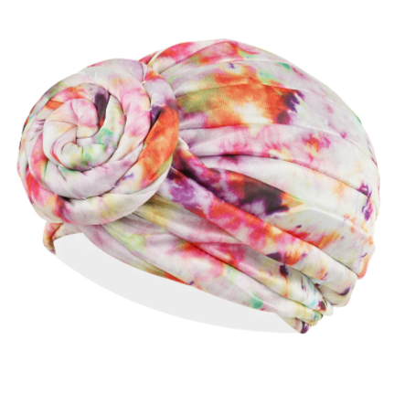 Ms. Remi Silky Top Knot Pre-Tied Turban Assorted Colors